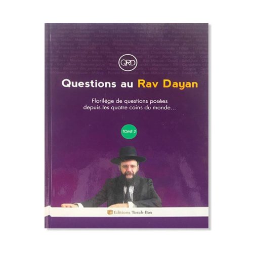 Questions au Rav Dayan - Tome 6