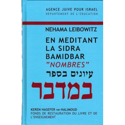 En méditant la Sidra - Bamidbar