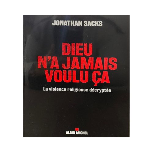 Dieu n'a jamais voulu ça